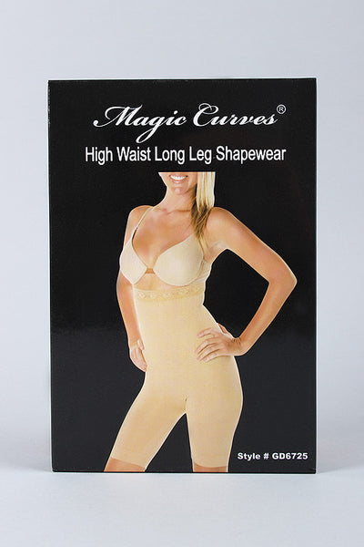 Magic Curves High Waist Long Leg Shapewear – Nothing But Jaz