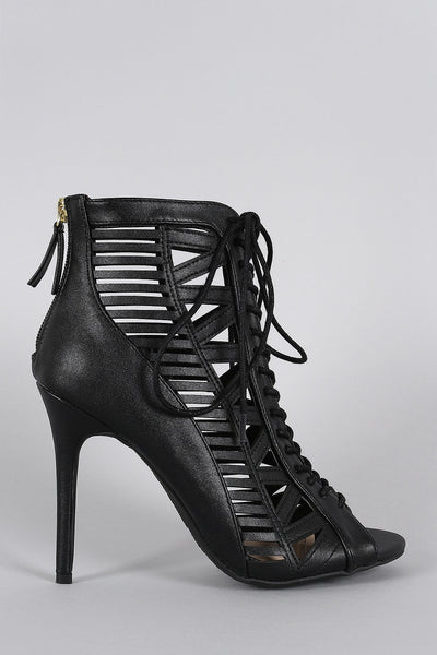 Anne michelle lace up heels shop