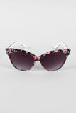 Floral Cat Eye Sunglasses