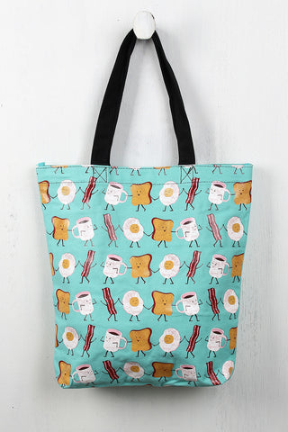 Breakfast Buddies Tote Bag