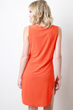 Side Slit Muscle Dress