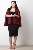 Batwing Open Front Blazer