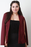 Batwing Open Front Blazer